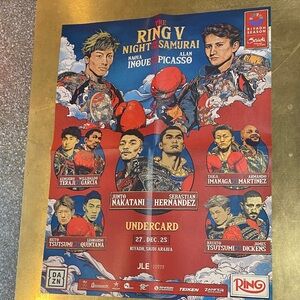 The Ring V Night of the Samurai Poster